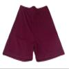Cartasport Girls' Lycra Shorts, Maroon, 32-Inch view 1