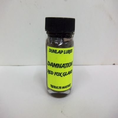 Dunlap's Damnation Red Fox Gland Lure 1 Oz.