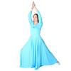 Danzcue Womens Praise Loose Fit Full Length Long Sleeve Dance Dress (XX-Large, Aqua Blue) view 2