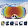 BeBeFun Ski Goggles Glasses for Toddler and Kids Double Lens Anti-fog for Girl Pink Age 3-9 view 2