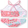 Kanu Surf Girls' Little Daisy Halter Tankini Beach Sport 2-Piece Swimsuit, Pink, 5 view 2