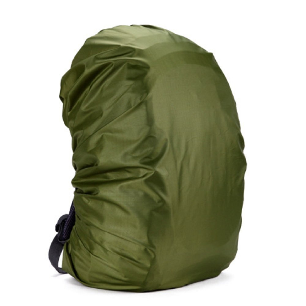 Silfrae Waterproof Rucksack Cover Backpack Rain Cover 30L-100L for Travel Climbing Hiking (Army Green, 50L-60L)