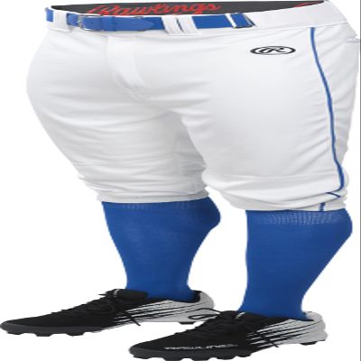 Rawlings | LAUNCH SERIES Knicker Baseball Pants | Youth Small | White/Royal