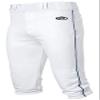 Rawlings | LAUNCH SERIES Knicker Baseball Pants | Youth Small | White/Royal view 4