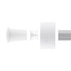 StringKing Complete 2 Senior Defense Lacrosse Stick (White/Silver) view 3