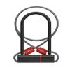 Zefal 4947B K-Traz U17 & Cable Extension U-Lock, Black, 115 x 230mm/120cm view 2