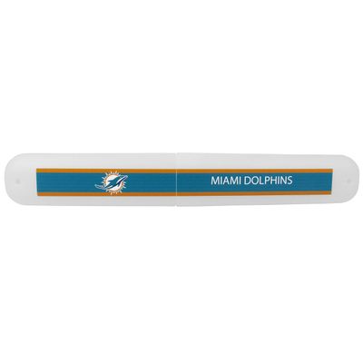 NFL Siskiyou Sports Fan Shop Miami Dolphins Travel Toothbrush Case One Size Team Color