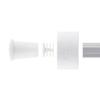 StringKing A Series Attack Lacrosse Shaft 175 Grams (Silver) view 2