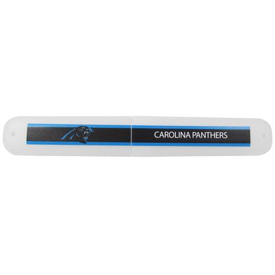 NFL Siskiyou Sports Fan Shop Carolina Panthers Travel Toothbrush Case One Size Team Color