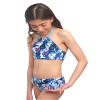 Kanu Surf Girls' Toddler Okana Halter Bikini Beach Sport 2-Piece Swimsuit, Blue, 3T view 4