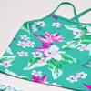 Kanu Surf Girls' Little Alania Floral Banded Tankini Beach Sport 2-Piece Swimsuit, Green, 6X view 4