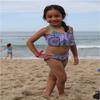 Kanu Surf Little Girl's Jasmine Flounce Bikini Beach Sport 2-Piece Swimsuit Swimwear, Multi, 6 view 2