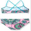 Kanu Surf Big Girl's Jasmine Flounce Bikini Beach Sport 2-Piece Swimsuit Swimwear, Pink, 14 view 2