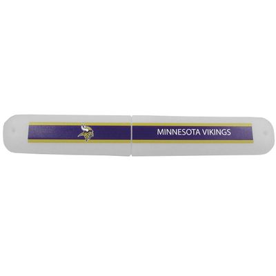 NFL Siskiyou Sports Fan Shop Minnesota Vikings Travel Toothbrush Case One Size Team Color