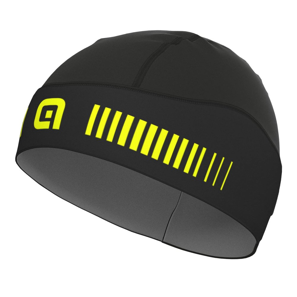 ALE' Klima Head Cover S Black/Yellow Fluo
