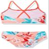 Kanu Surf Toddler Girl's Alania Floral Flounce Bikini Beach Sport 2-Piece Swimsuit Swimwear, Coral, 2T view 2
