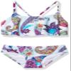 Kanu Surf Big Girl's Melody Paisley Flounce Bikini Beach Sport 2-Piece Swimsuit Swimwear, White, 10 view 1