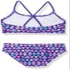 Kanu Surf Toddler Girl's Jade Flounce Bikini Beach Sport 2-Piece Swimsuit Swimwear, Purple, 4T view 2