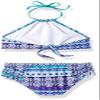 Kanu Surf Girls' Big Mahina Halter Bikini Beach Sport 2-Piece Swimsuit, Purple, 14 view 2