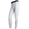 Guandoo Men's Compression Football Running Tights Stretch Sport Pants White view 1