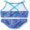 Kanu Surf Girls' Big Sundance Paisley Tankini Beach Sport 2-Piece Swimsuit, Purple, 8 view 2