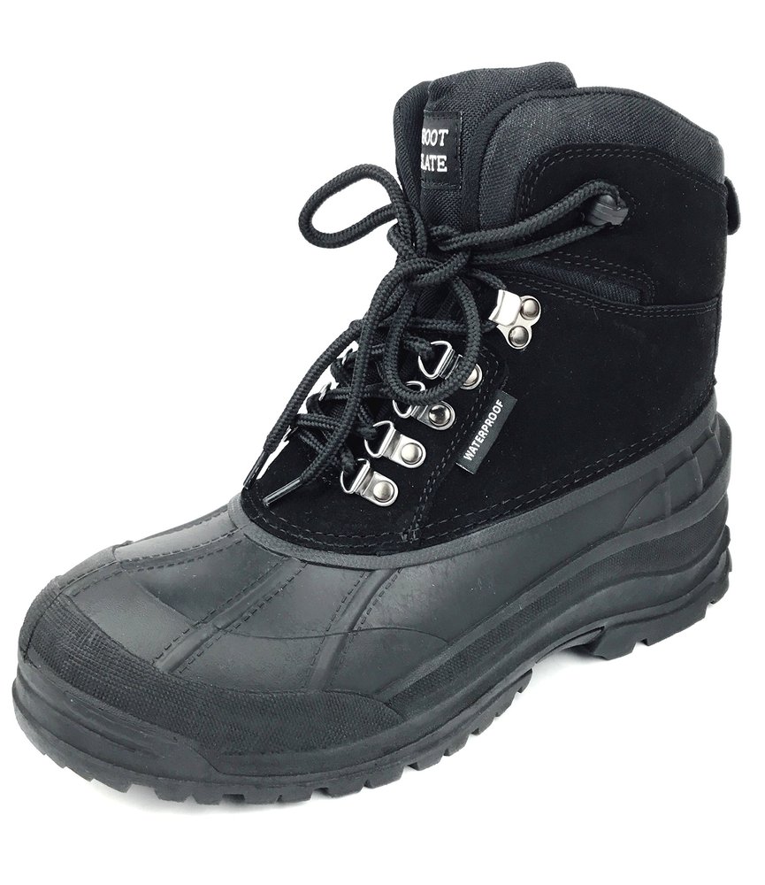 MEADA A103 Winter Duck Snow Boot Black 13