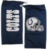 NFL Siskiyou Sports Fan Shop Indianapolis Colts Etched Chrome Wrap Sunglasses and Bag One Size Black view 1