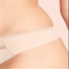 Calvin Klein Women's Invisibles With Mesh Thong Underwear, -bare, XS view 3
