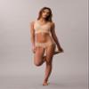 Calvin Klein Women's Invisibles Lightly Lined V Neck Bralette Bra, Bare, XS view 3