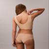 Calvin Klein Women's Invisibles Lightly Lined V Neck Bralette Bra, Bare, XS view 4