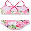 Kanu Surf Big Girl's Alania Floral Flounce Bikini Beach Sport 2-Piece Swimsuit Swimwear, Pink, 10 view 2