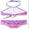 Kanu Surf Girls' Big Mahina Halter Bikini Beach Sport 2-Piece Swimsuit, Pink, 7 view 2