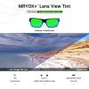 Mryok+ Polarized Replacement Lenses for Oakley Splinter - Emerald Green view 4