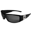 NFL Siskiyou Sports Fan Shop Baltimore Ravens Chrome Wrap Sunglasses and Bag One Size Black view 3