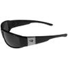 NFL Siskiyou Sports Fan Shop Baltimore Ravens Chrome Wrap Sunglasses and Bag One Size Black view 4