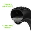 CushCore Plus Set - Includes (2) Tire Inserts, (2) Presta Valves & Rim Stickers, Easy at-Home Installation, Bicycle Tire Inserts, Helps Improve Ride Quality, Fits a 2.6"-3.0" Tire (2-Pack) view 3