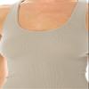 Kurve Womens Sleeveless Tank Top - Seamless Ribbed Racerback Basic Camisole Stretchy Workout Athletic Yoga Cami Tops view 4