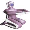 Bestzo MMA Jiu Jitsu Judo Punching Bag Grappling Dummy Light Purple Sitting Position Hands on Front Synthetic Leather-70 inches-Unfilled view 1