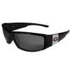 NCAA Siskiyou Sports Fan Shop Georgia Bulldogs Chrome Wrap Sunglasses One Size Black view 1