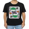 DC Comics Boys Chibi Joker Playing Card T-Shirt 9-11 Years Black view 3