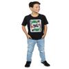 DC Comics Boys Chibi Joker Playing Card T-Shirt 9-11 Years Black view 4