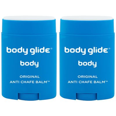 Body Glide Original Anti Chafe Balm | Anti Chafing Stick | Prevent Arm, Chest, Butt, Thigh, Ball Chafing & Irritation | Trusted Skin Protection Since 1996 |1.5oz-2pk