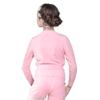 117246005 Long Sleeve Cross Front Warm Ups Dance Wrap Top Sweaters for Girls Ballet Pink view 3