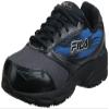Fila Men's Memory Meiera 2 Slip Resistant Composite Toe Trail Running Shoe Shoe, Castlerock/Black/Prince Blue, 8 D US view 1