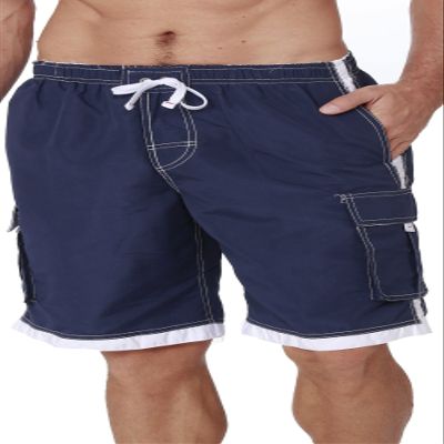 INGEAR Men's Swim Trunk Quick Dry Watershorts (Navy Blue, Small)