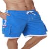 INGEAR Men's Swim Trunk Quick Dry Watershorts (Blue, Small) view 1