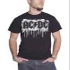AC/DC T Shirt Dripping with Excitement Band Logo Official Unisex Black Size S view 1