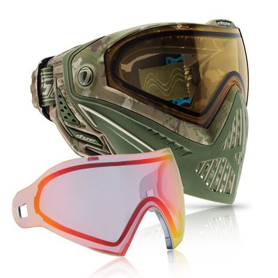 Dye i5 Paintball Goggle (DyeCam with Bronze Fire Thermal Lens Combo)