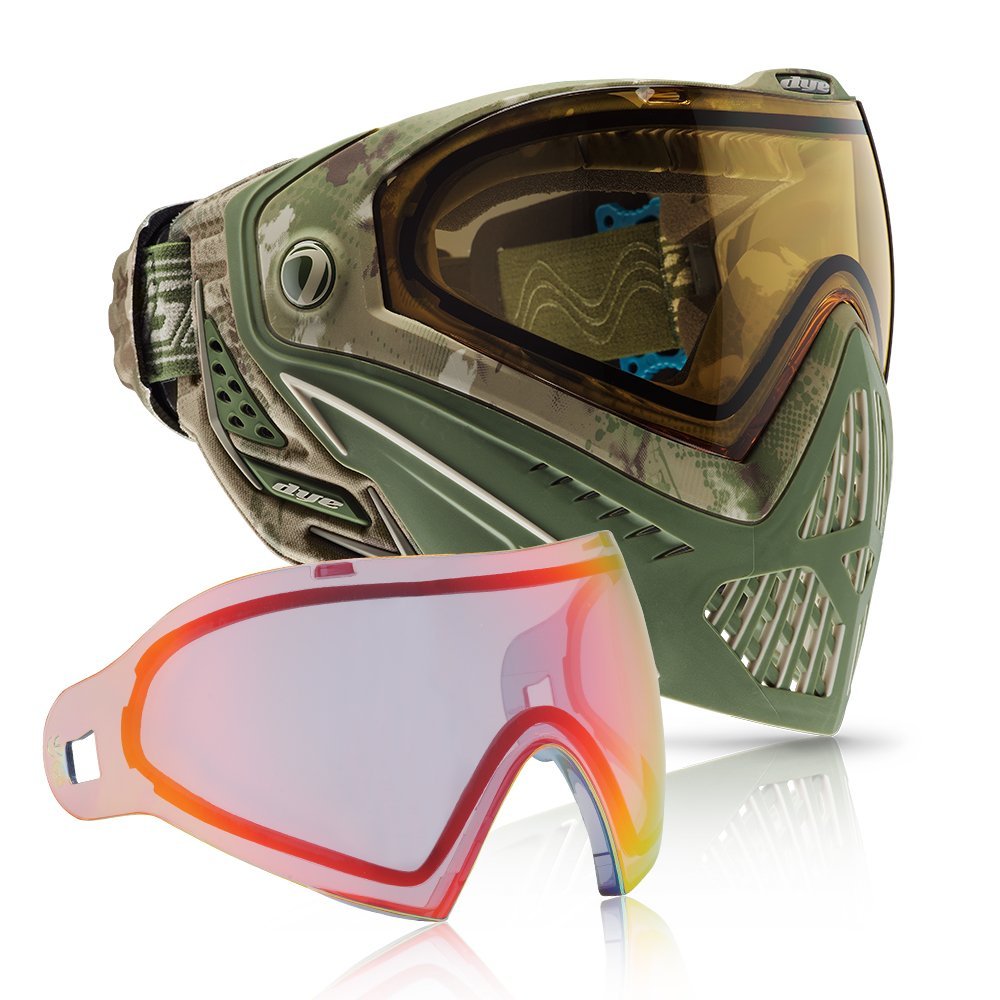 Dye i5 Paintball Goggle (DyeCam with Bronze Fire Thermal Lens Combo)