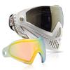 Dye i5 Paintball Goggle (White/Gold with Northern Lights Thermal Lens Combo) view 1
